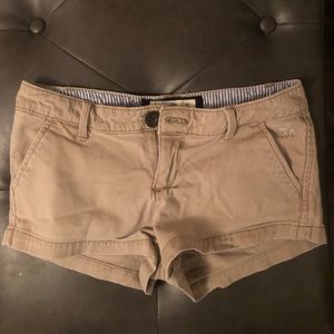 Abercrombie Tan Shorts